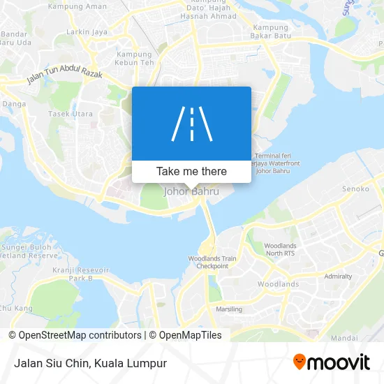Jalan Siu Chin map
