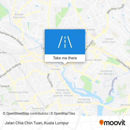 Jalan Chia Chin Tuan map