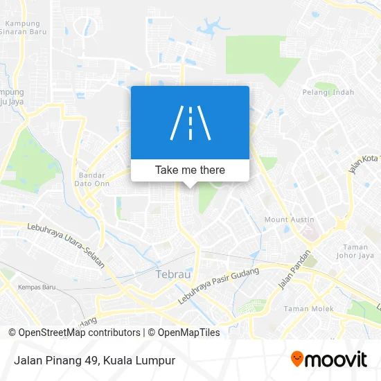 Jalan Pinang 49 map