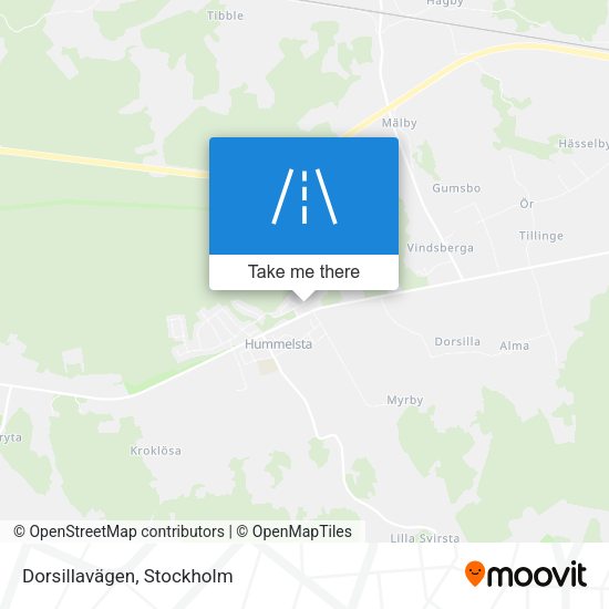 Dorsillavägen map