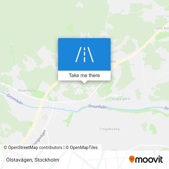 Ölstavägen map