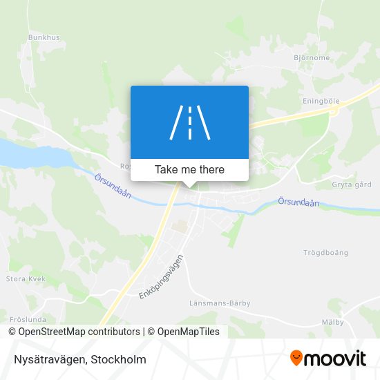 Nysätravägen map
