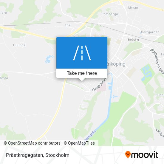 Prästkragegatan map