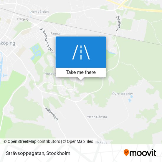 Strävsoppsgatan map