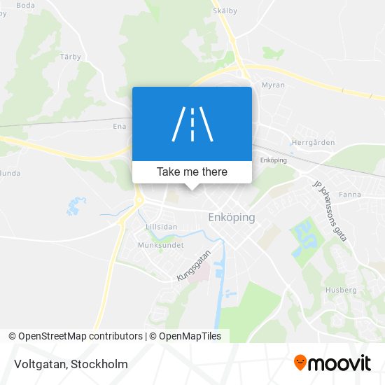 Voltgatan map