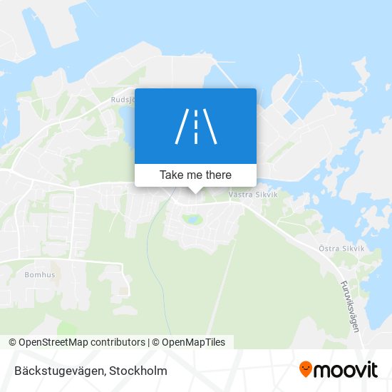 Bäckstugevägen map