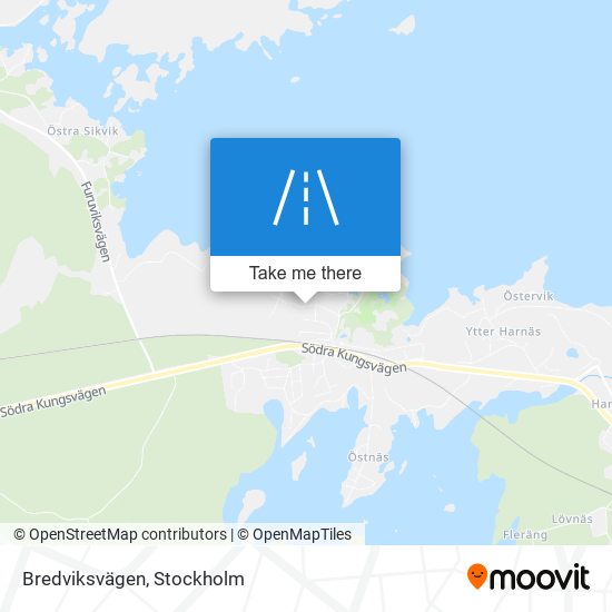 Bredviksvägen map