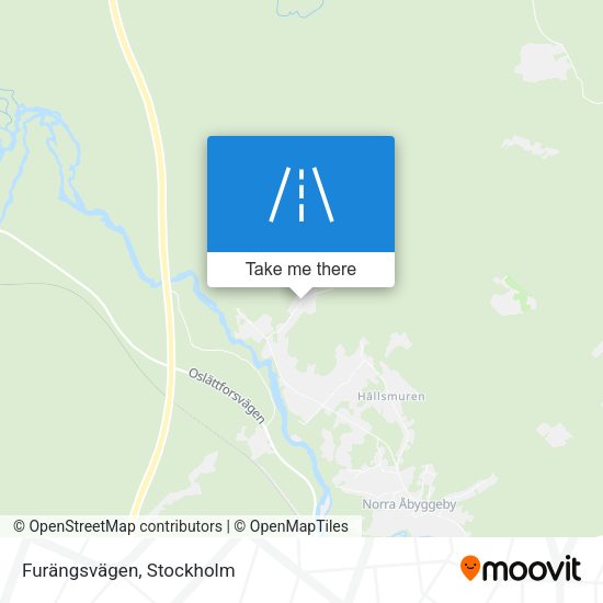 Furängsvägen map