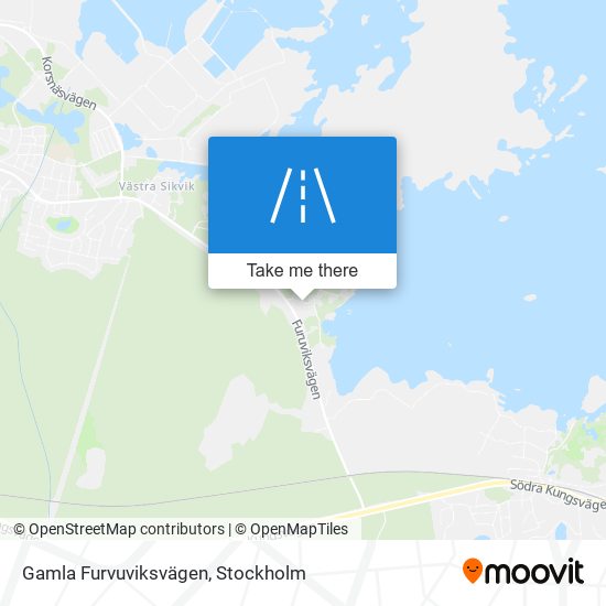 Gamla Furvuviksvägen map