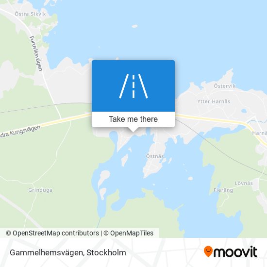 Gammelhemsvägen map