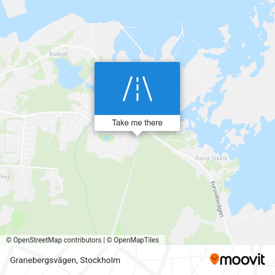 Granebergsvägen map