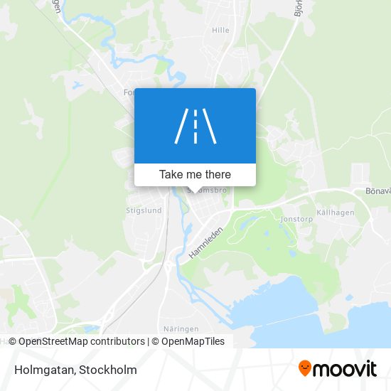 Holmgatan map