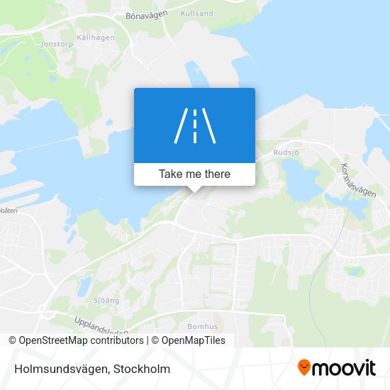 Holmsundsvägen map