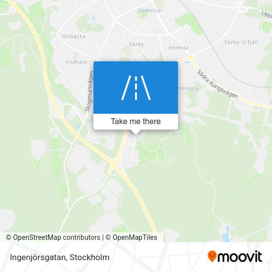 Ingenjörsgatan map