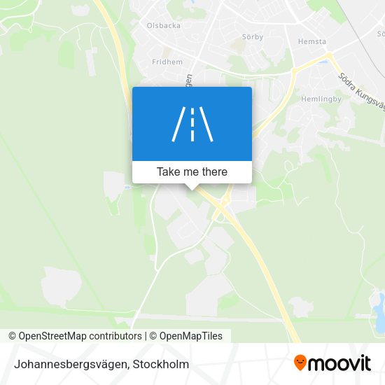 Johannesbergsvägen map
