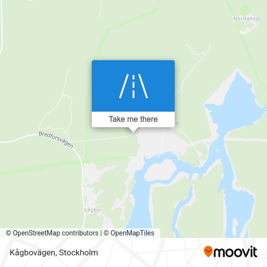 Kågbovägen map
