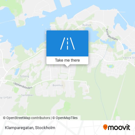 Klamparegatan map