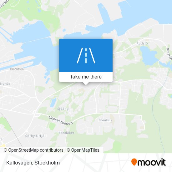 Källövägen map