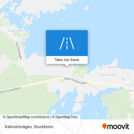 Källvretsvägen map
