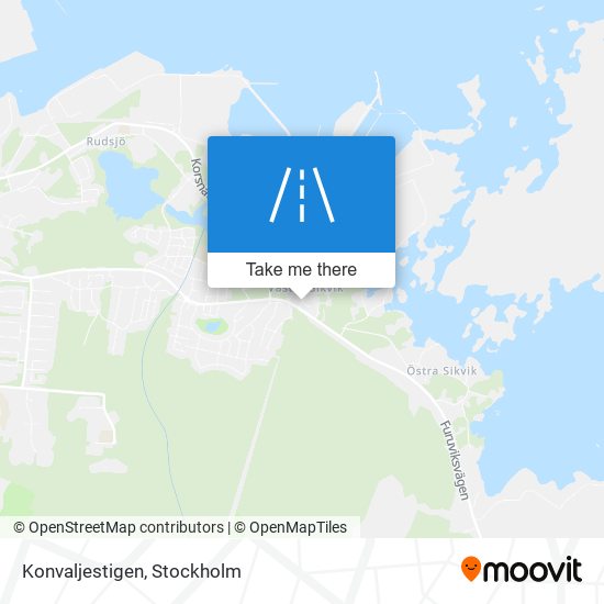 Konvaljestigen map