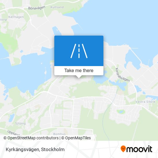 Kyrkängsvägen map