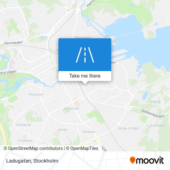 Ladugatan map