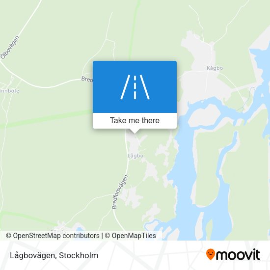 Lågbovägen map