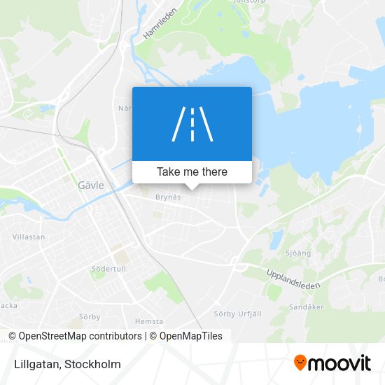 Lillgatan map