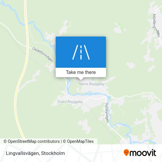 Lingvallsvägen map