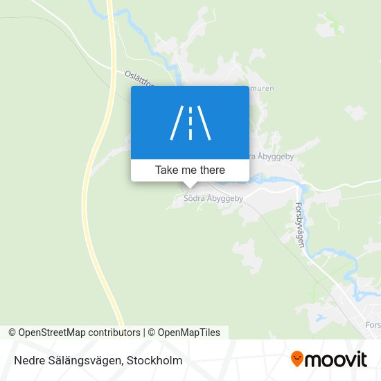 Nedre Sälängsvägen map