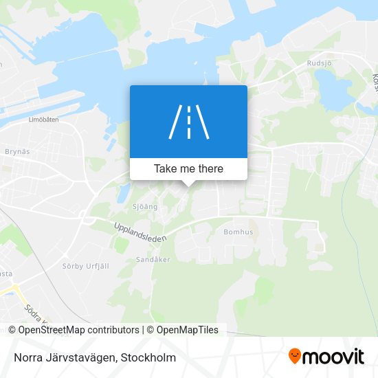 Norra Järvstavägen map