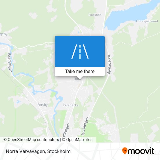 Norra Varvavägen map