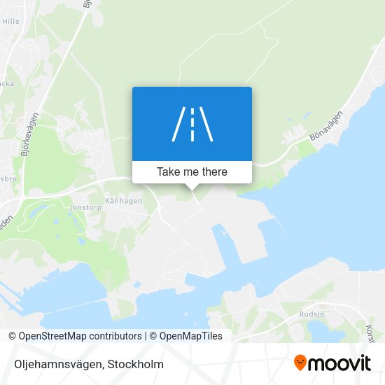 Oljehamnsvägen map