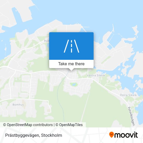 Prästbyggevägen map