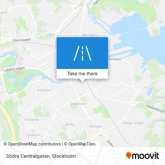 Södra Centralgatan map