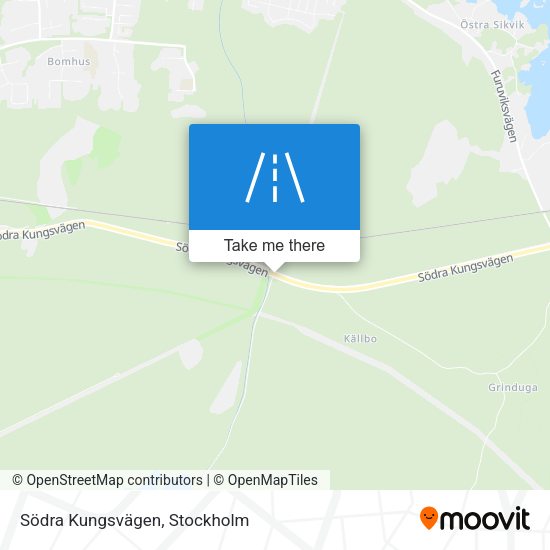 Södra Kungsvägen map