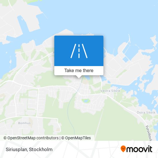 Siriusplan map