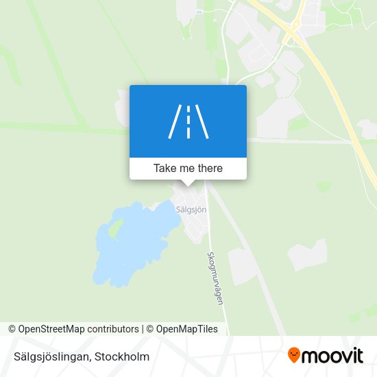 Sälgsjöslingan map