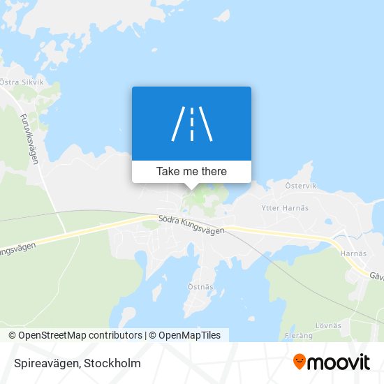 Spireavägen map