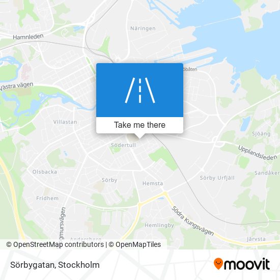 Sörbygatan map