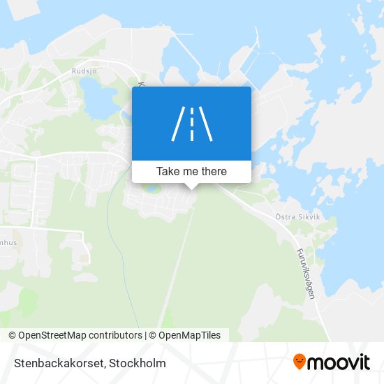Stenbackakorset map