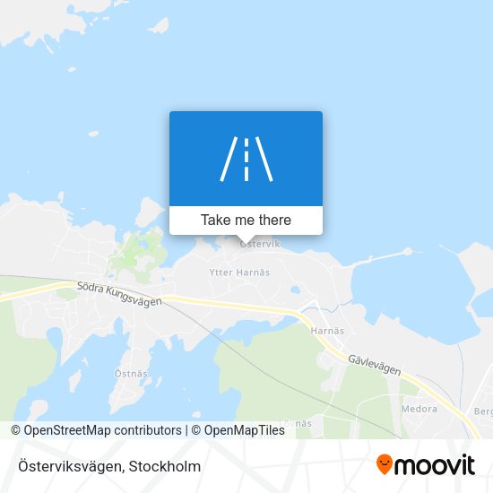 Österviksvägen map