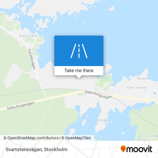 Svartstensvägen map