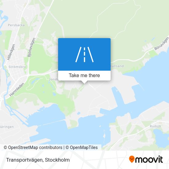 Transportvägen map