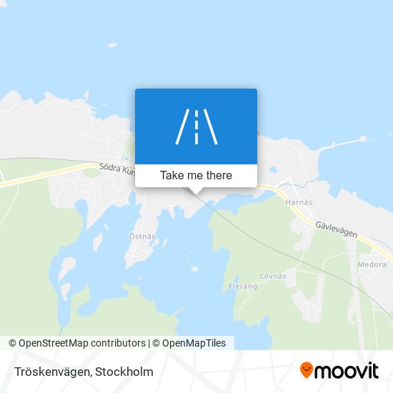 Tröskenvägen map