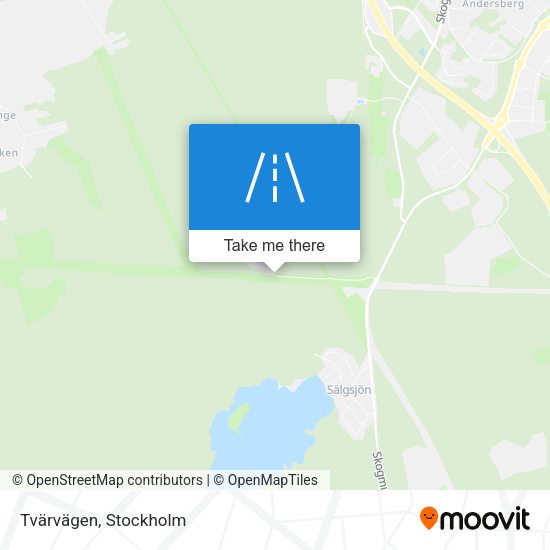 Tvärvägen map