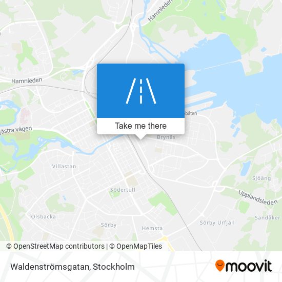 Waldenströmsgatan map