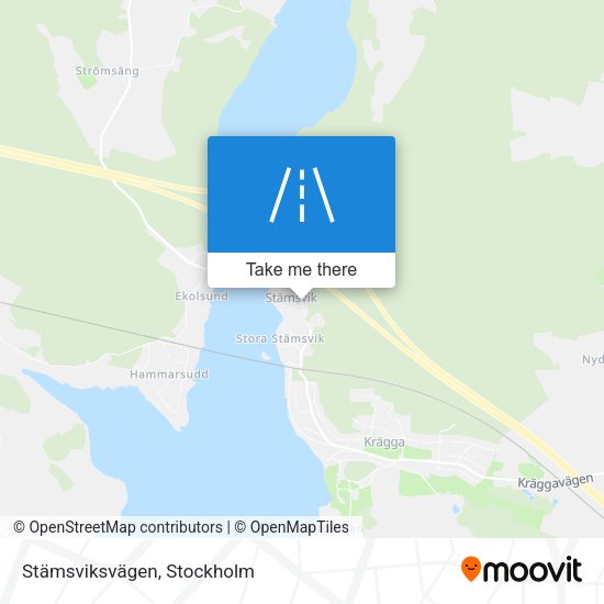 Stämsviksvägen map