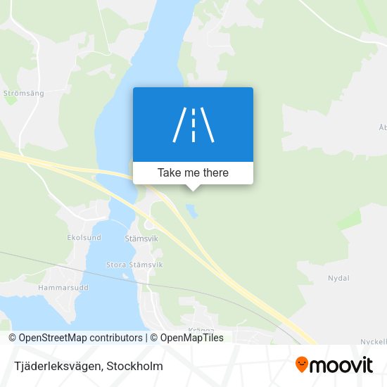 Tjäderleksvägen map