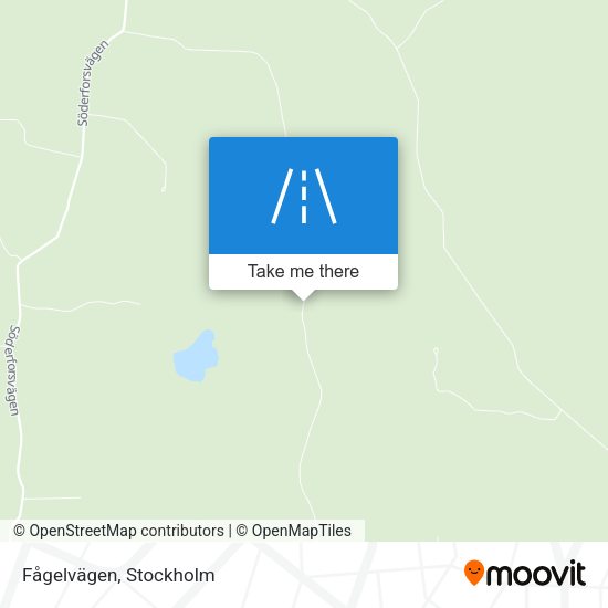 Fågelvägen map